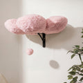 PurrWall açık pembe renk seçeneği duvara monte kedi yatağı