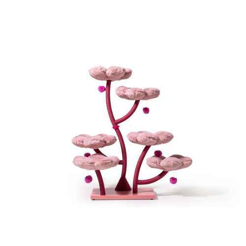 bes katli modern buyuk kedi evi modeli